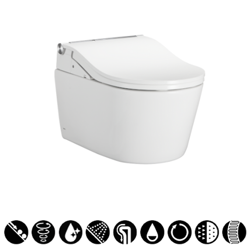 12" Western Toilet Without Seat Cover
